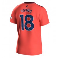 Koszulka piłkarska Everton Ashley Young #18 Strój wyjazdowy 2023-24 tanio Krótki Rękaw